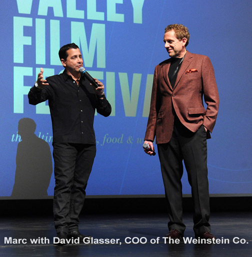 David Glasser and Marc Lhormer at the 2015 NVFF