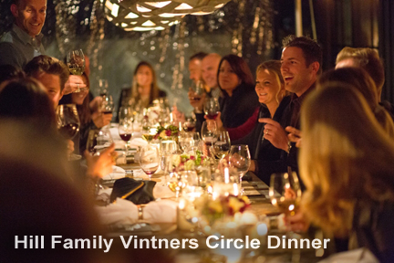 The Hill Family Vintners Circle Dinner at 2015 NVFF